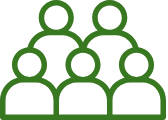 Executive coaching group icon